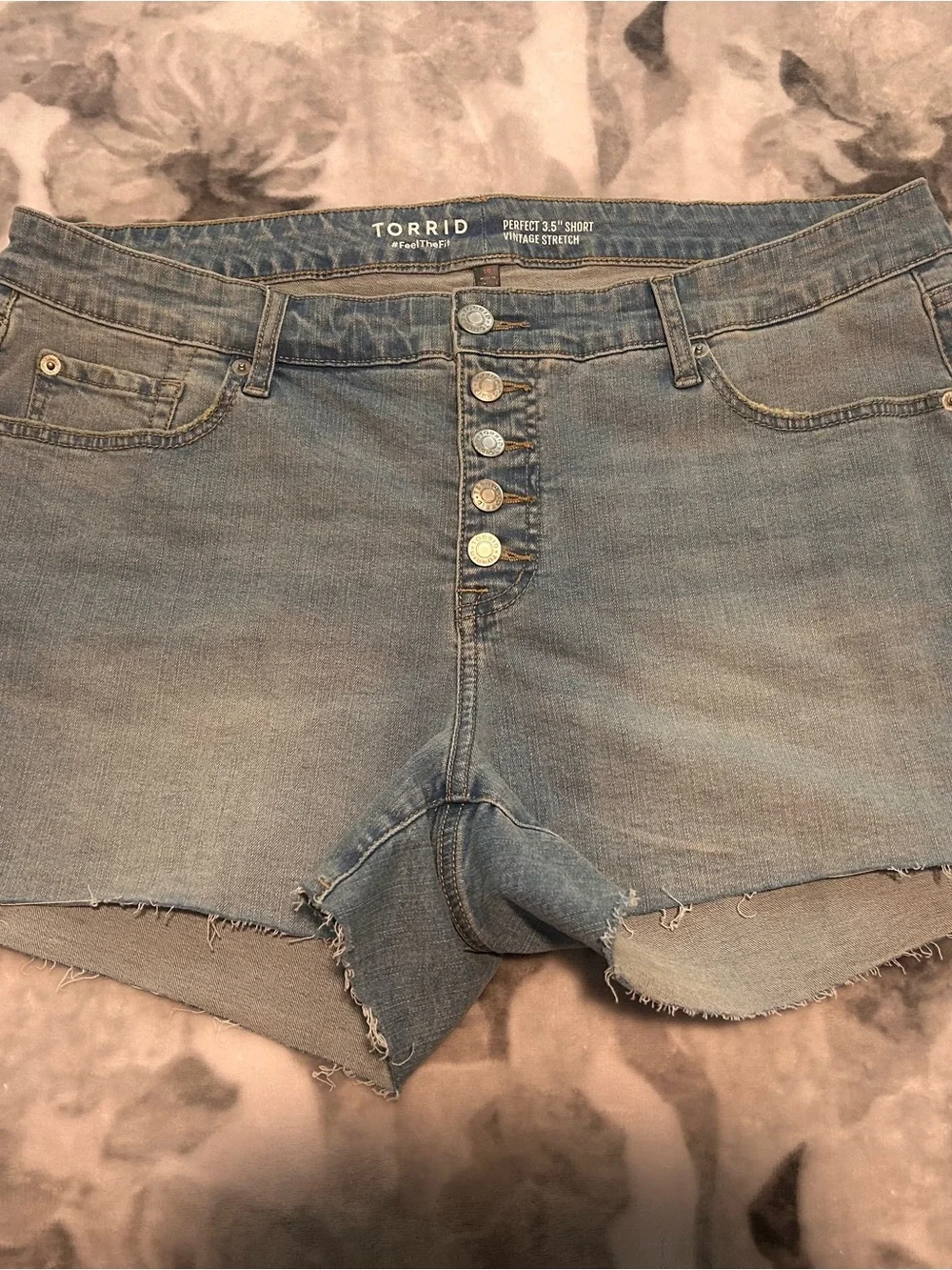 Torrid denim jean shorts